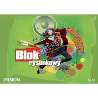 BLOK A3 RYSUNKOWY KOLOR PREMIUM 30KARTEK