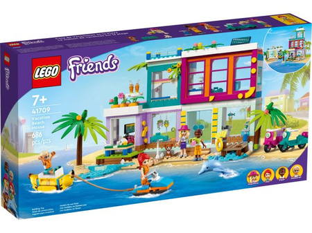 Klocki Lego Friends Wakacyjny domek na plaży 41709