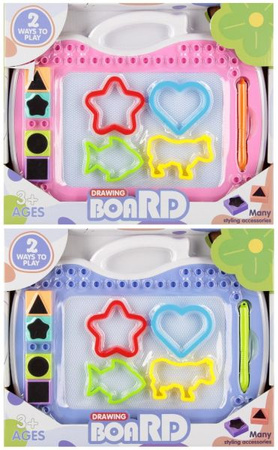 ZNIKOPIS MAGNETYCZNY +AKCESORIA 34X28X4 MIX2 MC