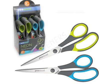 NOŻYCZKI 6 GUMOWA RĄCZKA