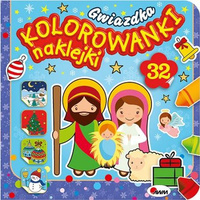 KOLOROWANKA NAKLEJKI GWIZADKA