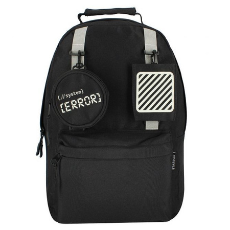 Plecak młodzieżowy czarny ERROR Starpak