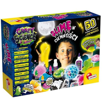 Lisciani Crazy Science - Slime w ciemności