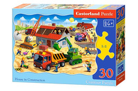 Castorland Puzzle 30 el.  B-03686-1 House in construction