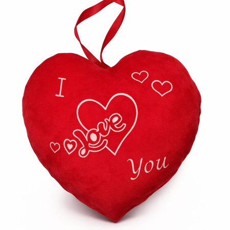Serce z napisem ' I Love You' 15cm Walentynka
