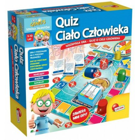 Quiz Ciało Człowieka Lisciani