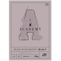 Blok rysunkowy A3 20 100g ACADEMY