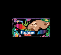 CP COLORINO - PLASTELINA 12 KOL./WILDKID/ /6/