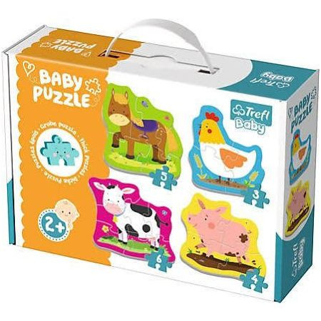 Puzzle BABY ZWIERZĘTA NA WSI Trefl