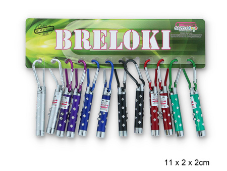 BRELOK LASER (12 SZT.=1 FOLIA)