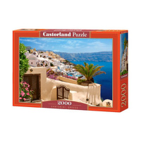 Castorland Puzzle 2000 el. SANTORINI