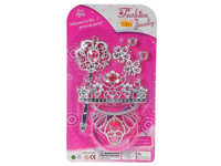 zestaw piękności, biżuteria; 34,5x19x4cm