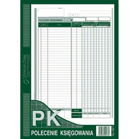 POLECENIE KSIĘGOWANIA A4