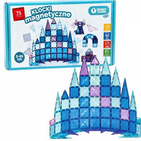 Klocki magnetyczne 75 elementów SP85303 AN01