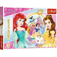 Puzzle 100 el. Glitter Arielka Trefl