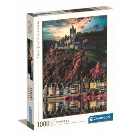 Puzzle 1000 EL HQ Cochem Castle Clementoni