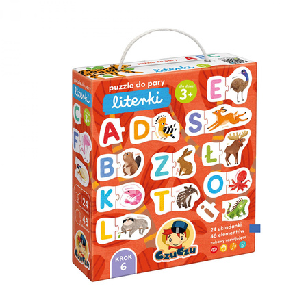CzuCzu Puzzle do pary Literki