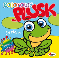 Książeczka kąpielowa KOLOROWY PLUSK JEZIORO NOWY