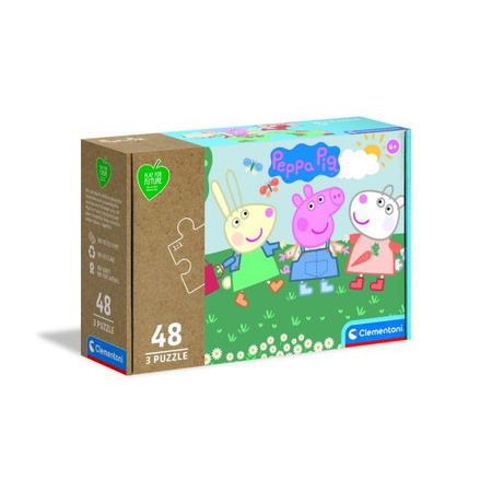 PUZZLE 3X48 PLAY FOR FUTURE PEPPA  