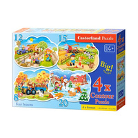 Castorland Puzzle 4w1 Four Seasons