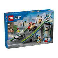 Klocki LEGO City 60460 Bez granic: tor z rampami dla wyścigówek