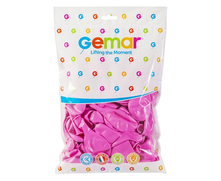 Balony G90 pastel 10' 26cm - różowe 006/ 100 szt.