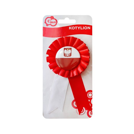 Kotylion Biało-Czerwony na Święto Niepodległości