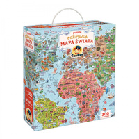 CzuCzu Puzzle odkrywcy Mapa świata
