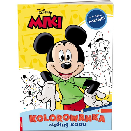 Miki. Kolorowanka według kodu