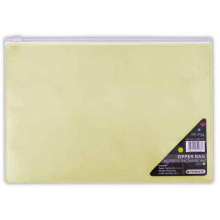 KOPERTA NA ZAMEK A4 PP-P56 ŻÓŁTA