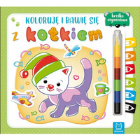 KOLORUJĘ I BAWIĘ SIĘ Z KOTKIEM