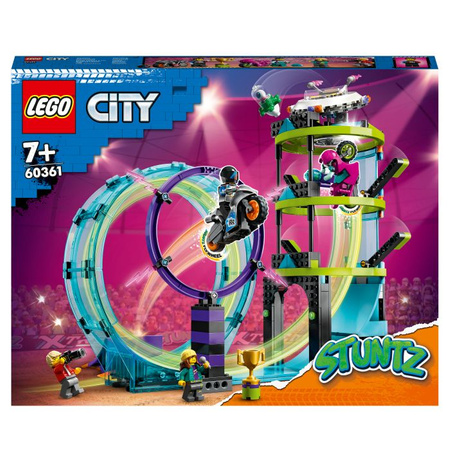 Klocki Lego City Ekstremalne wyzwanie kaskaderskie 60361