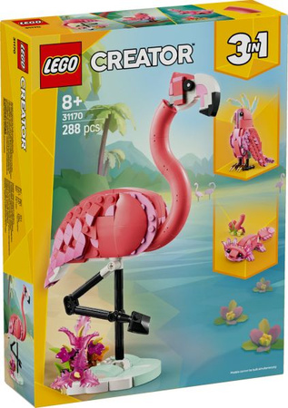 Klocki LEGO Creator Dzikie zwierzęta 31170 Flaming