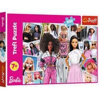 Puzzle 200 el. W Świecie Barbie