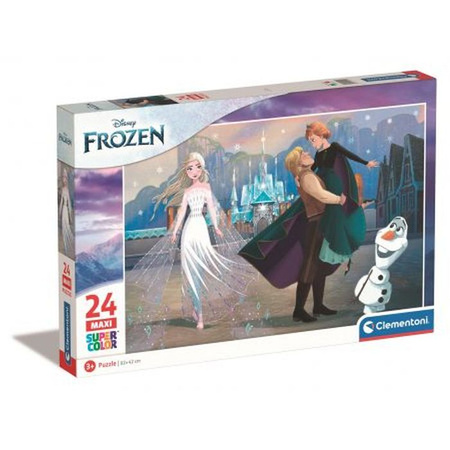 PUZZLE 24 EL MAXI SUPER KOLOR  DISNEY FROZEN 2