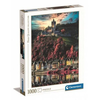 Puzzle 1000 EL HQ Cochem Castle Clementoni