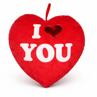 Serce z napisem 'I Love You'' 20cm Walentynka