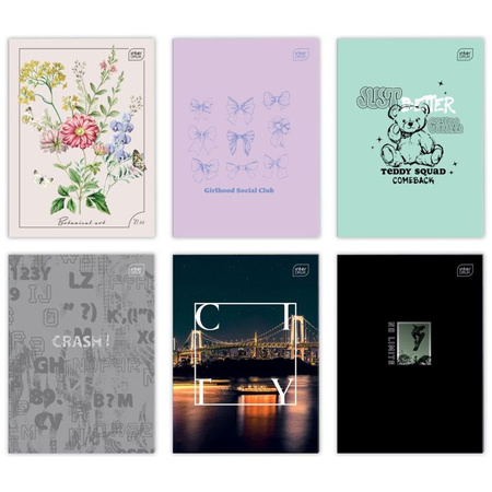 Zeszyt A4 60 kartek, kratka # M 70g UV Mix