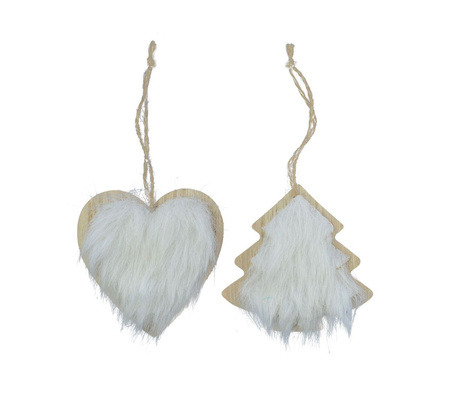 DREWNIANA ZAWIESZKA Z FUTERKIEM