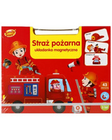UKŁADANKA MAGNETYCZNA STRAŻ