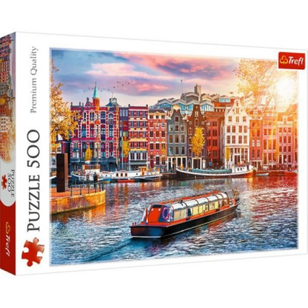 Puzzle 500 el. AMSTERDAM Trefl