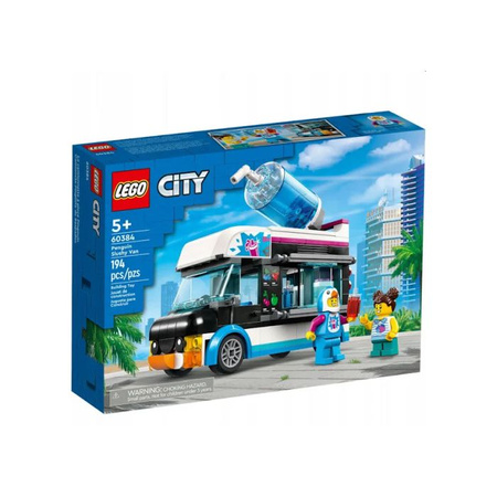 Klocki Lego City 60384 Pingwinek Furgonetka ze Slushem