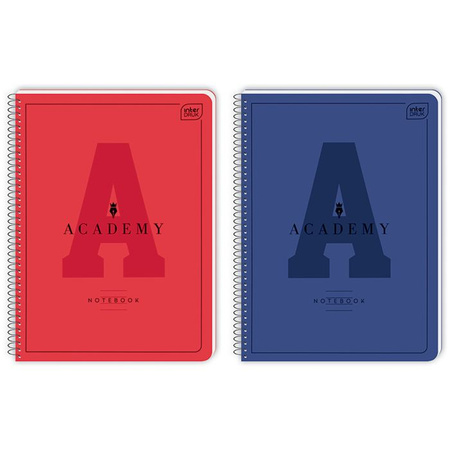KOŁOZESZYT A4+80 kartek, linia = ACADEMY HYBRID