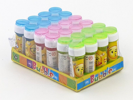 Bańki mydlane 10x3cm, display 24szt; 24x16x11cm, Box