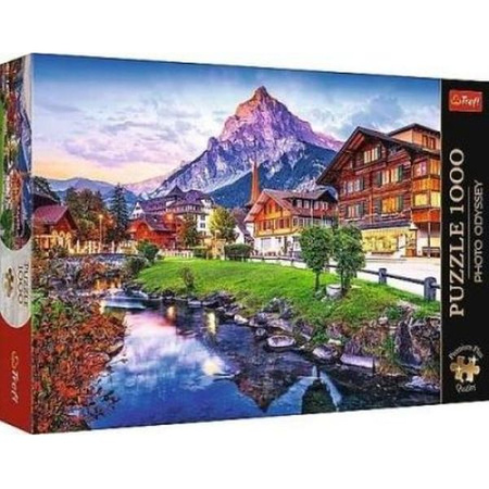 PUZZLE 1000EL PREMIUM PLUS ALPEJSKIE MIASTECZKO