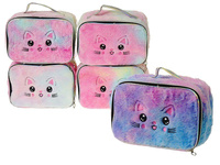 Kuferek pluszowy, kosmetyczka 22x15x10cm (3/590823 )