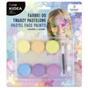 Kidea Farby do twarzy pastelowe 6 kolorów