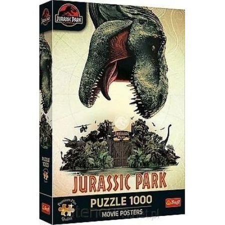 PUZZLE 1000EL PREMIUM PLUS PARK JURAJSKI