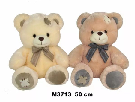 MIŚ Z ŁATKĄ  2 KOLORY 50 CM      164452               S