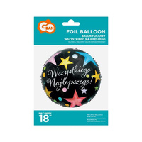 Balon Folia WSZYSTKIEGO NAJLEPSZEGO 18 Godan
